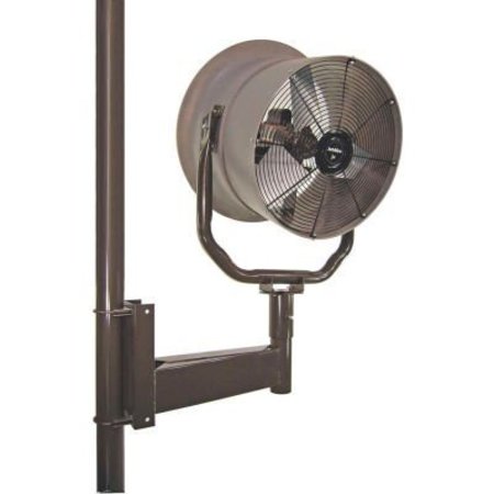 TRIANGLE ENGINEERING 30" High Velocity Fan, 10600 CFM, 230V, 1 HP, 3 Phase 245575